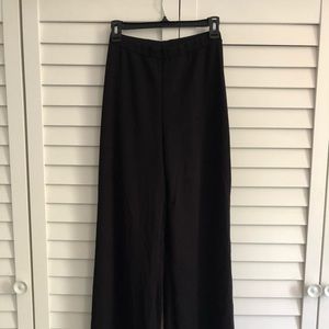 LONG BLACK STRETCHY BELL BOTTOM PANTS